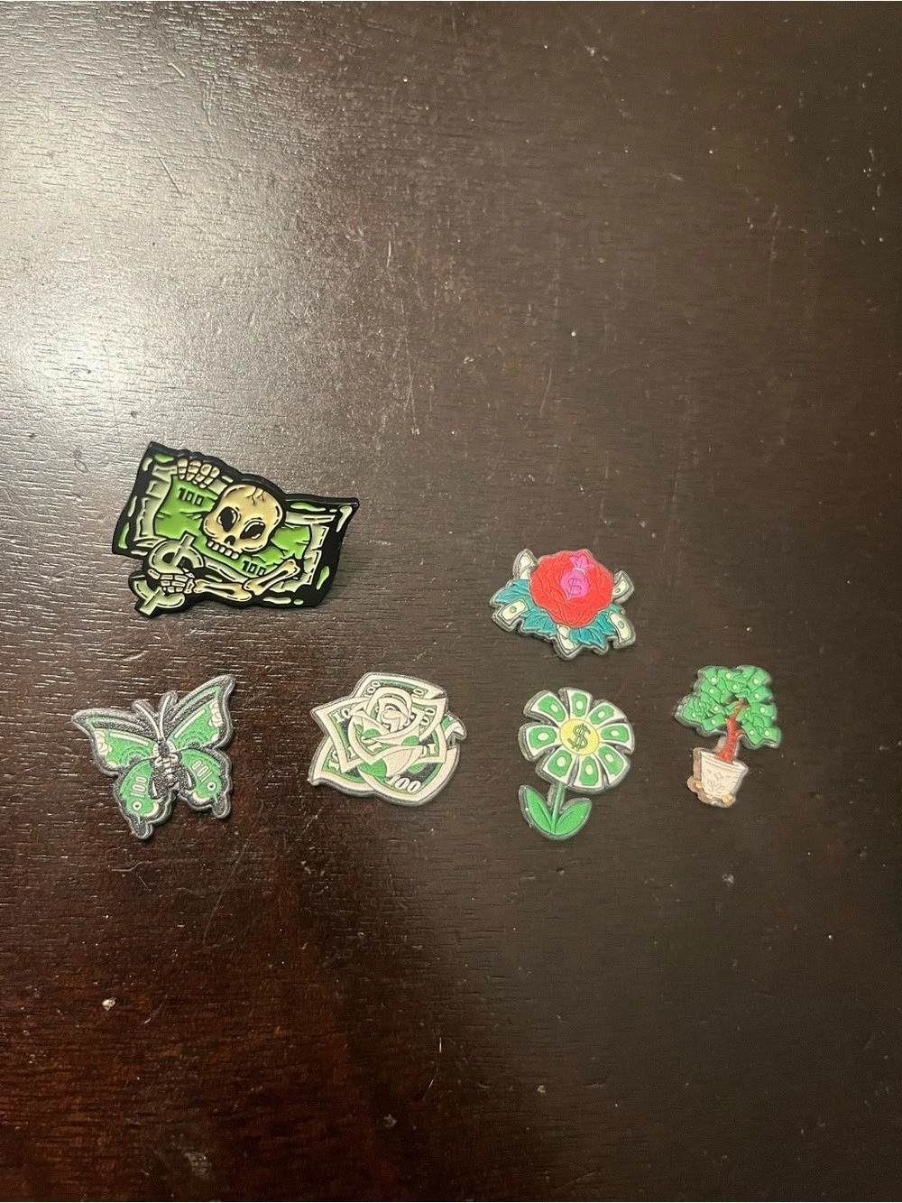 Money Themed Enamel pins